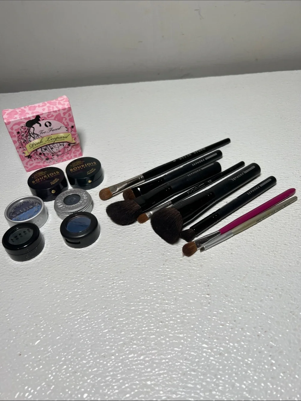 Assorted New Makeup and Brushes